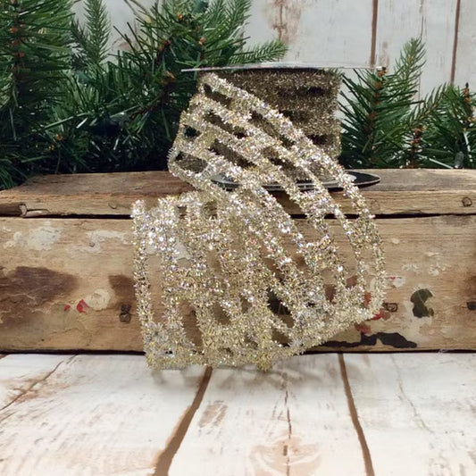 Tinsel Link Stretch - Champagne