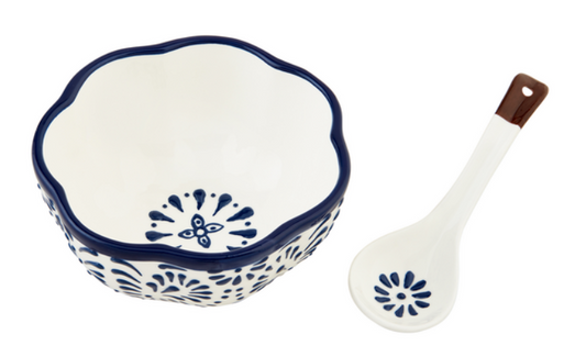 Salsa Bowl Set - Blue