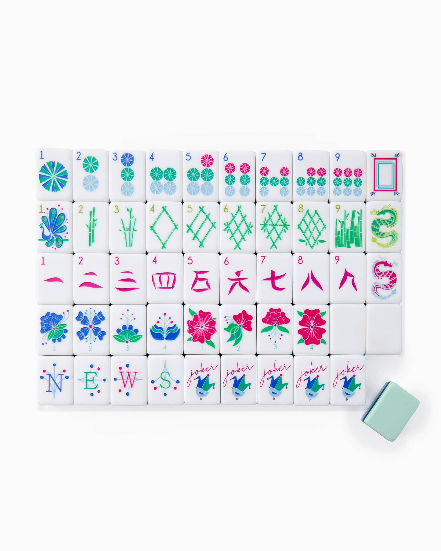 Birdie Mahjong Tiles