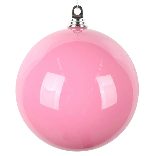 8" Hot Pink Enamel Ball