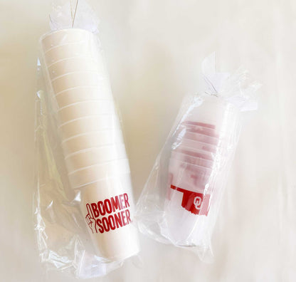 Oklahoma University Boomer Sooner Cup 10 Pack