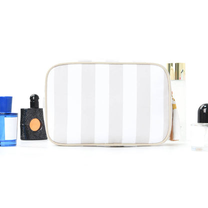 Large Canvas Zipper Pouch Makeup Bag Travel Cosmetic Bag