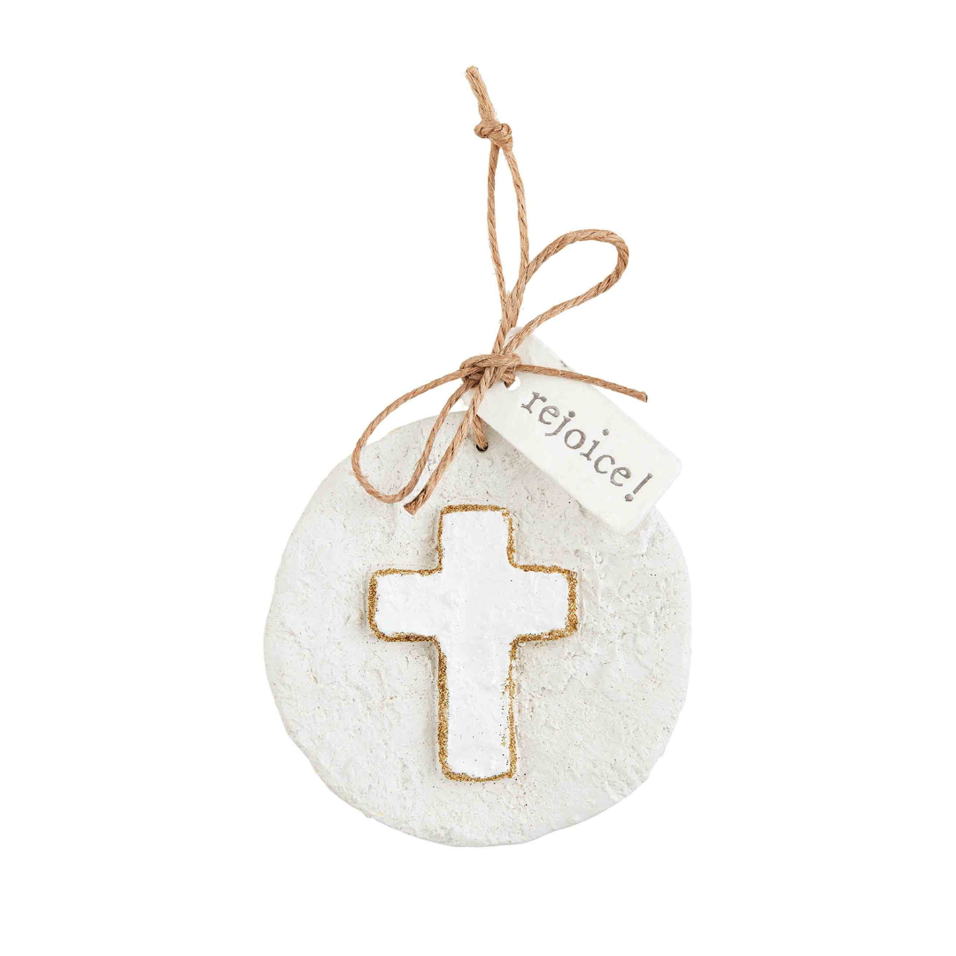 Cross Glitter Ornament