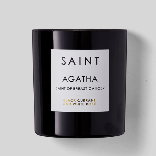 Saint Agatha Candle