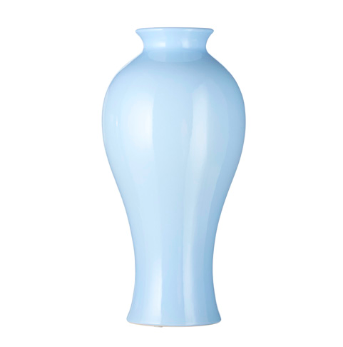 16" Blue Vase