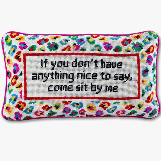 Come Sit By Me Pillow