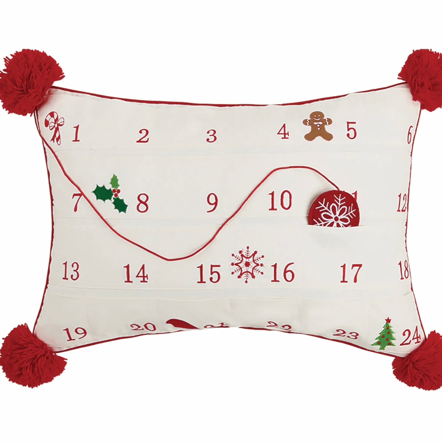 Advent Calendar Pillow