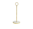 Marble Paper Towel Holder - Gold