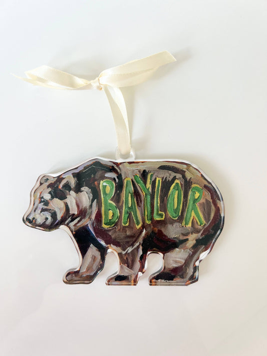 "Baylor" ornament
