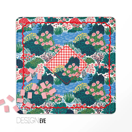 Mahjong Mat Grand Millennial Cottage Core