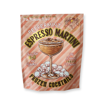 Peppermint Espresso Martini Frozen Cocktail