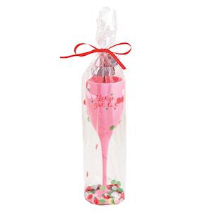 Lets Get Lit Champagne Flute Set