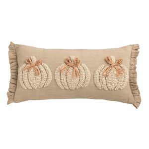 White Pumpkin Pillow