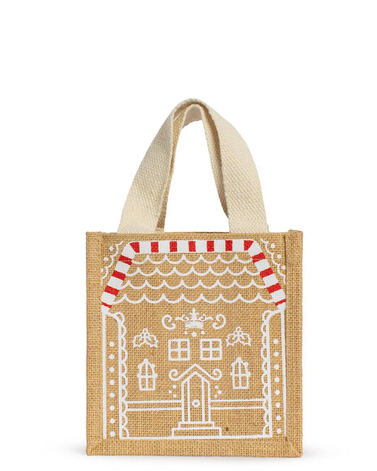 Gingerbread House Petite Tote