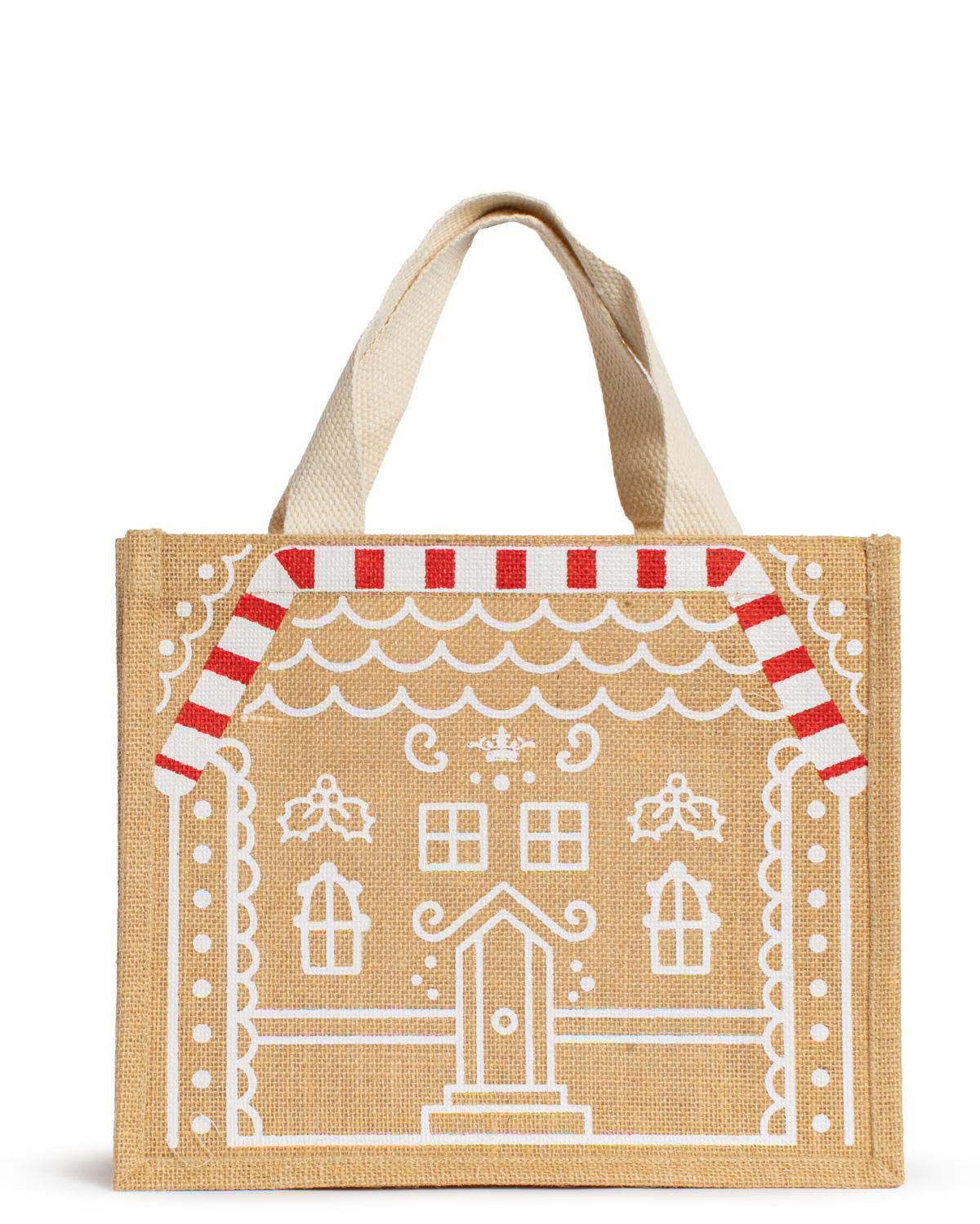 Gingerbread House Large Tote