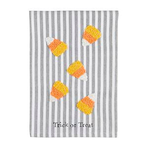 Candy Corn Beaded Towel