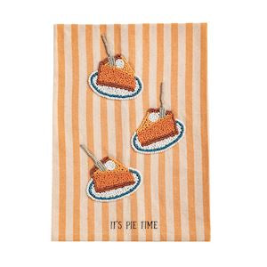 Pie Beaded Hand Towel