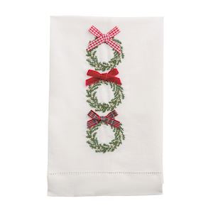 Wreath Christmas Towel