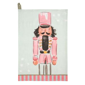 Pink Nutcracker Stripe Hem