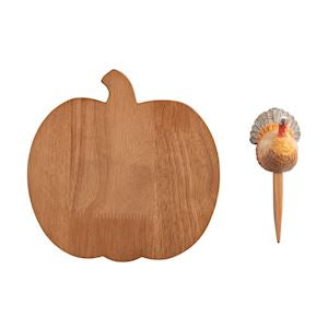 Pumpkin Board Set & Turkey Spreader