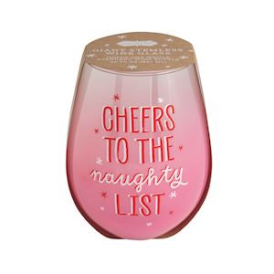 Cheers Giant Holiday Wine Glass