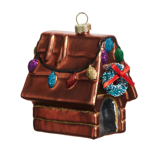Festive Doghouse Ornament