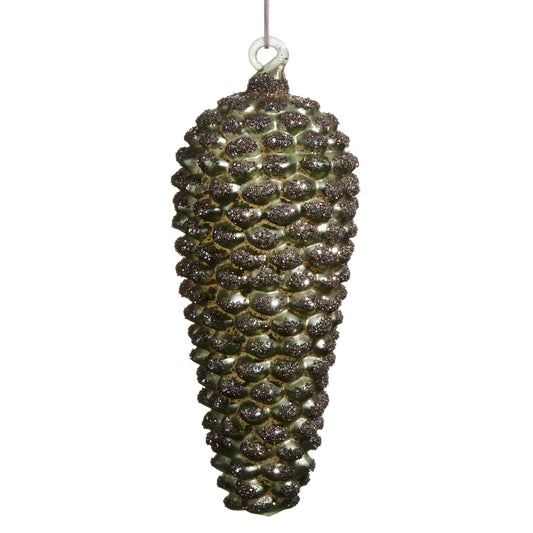 Glittered Pinecone Ornament