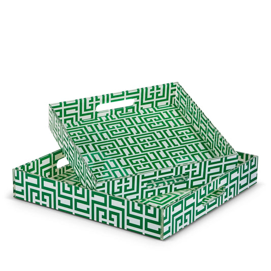 Greek Keys Tray - Large