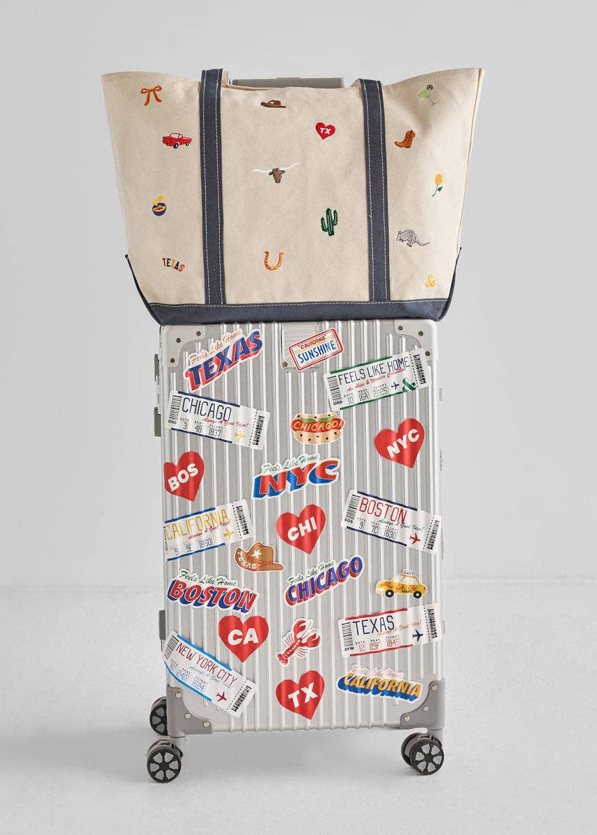 Texas Icons Tote - Large