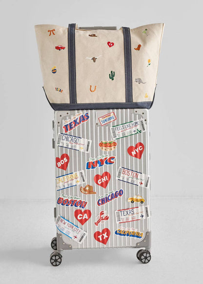 Texas Icons Tote - Large