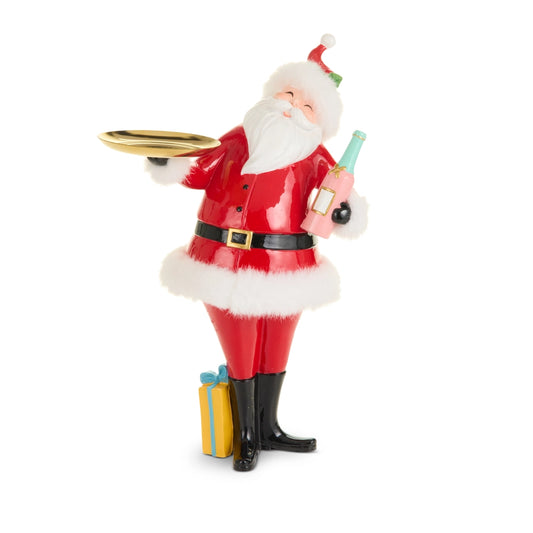 Party Santa With Tray