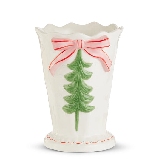 Bow And Tree Vase
