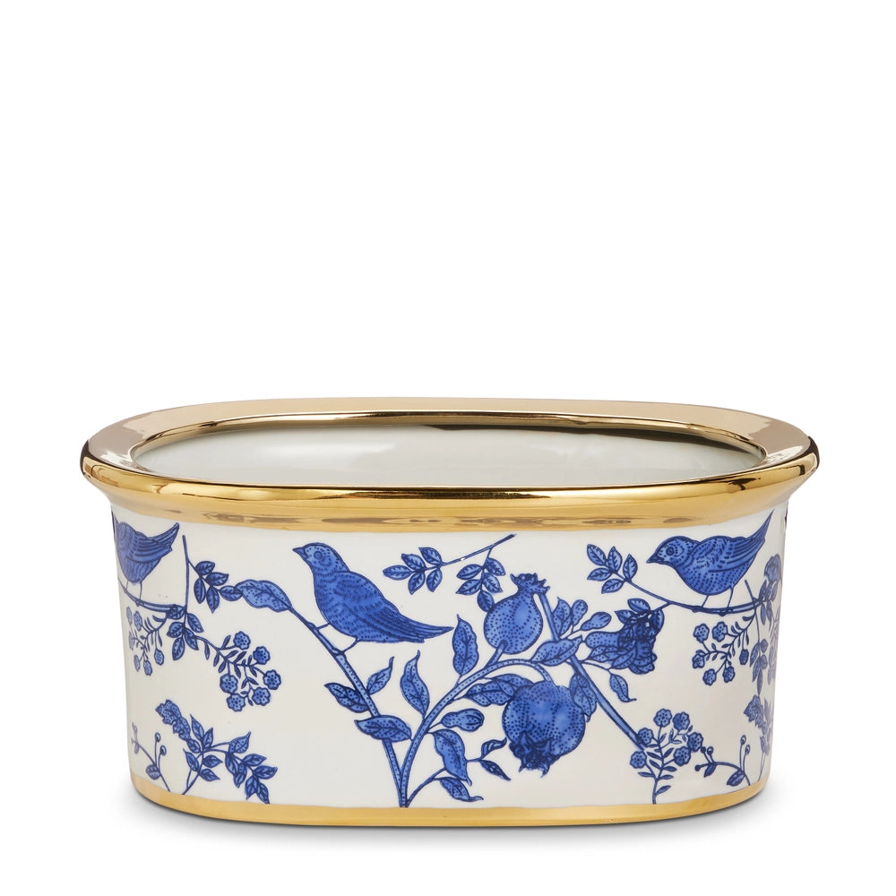 Blue Bird Planter