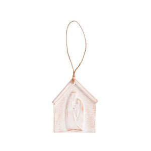 Family Embrace Nativity Lace Ornament
