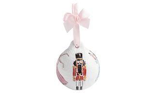 Icons Nutcracker Papier-Mache Ornament