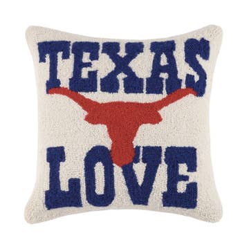 Texas Love Hook PIllow