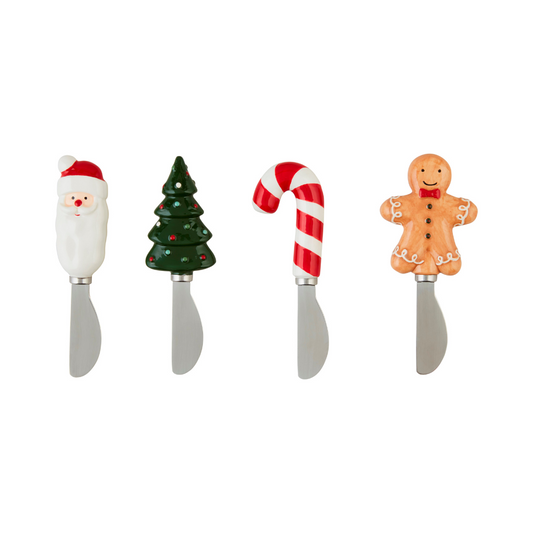 Christmas Ceramic Spreaders