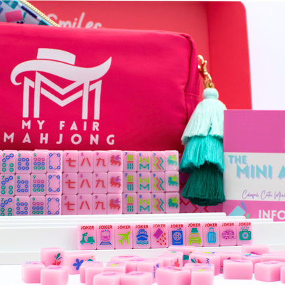 MINI TRAVEL MAHJONG | Pink