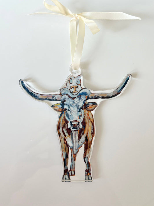 "Longhorn" ornament