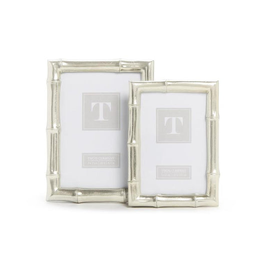 Silver Bamboo Frame 4x6