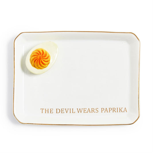 Devil Wears Paprika Trinket Tray