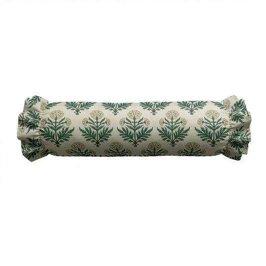 Dandelion Ruffled Bolster Pillow