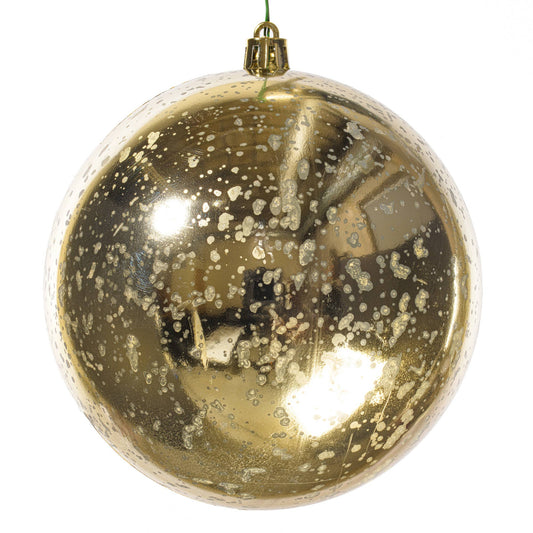 4.75" Champagne Shiny Mercury Ball