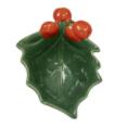 Holly Leaf Tidbit Bowl