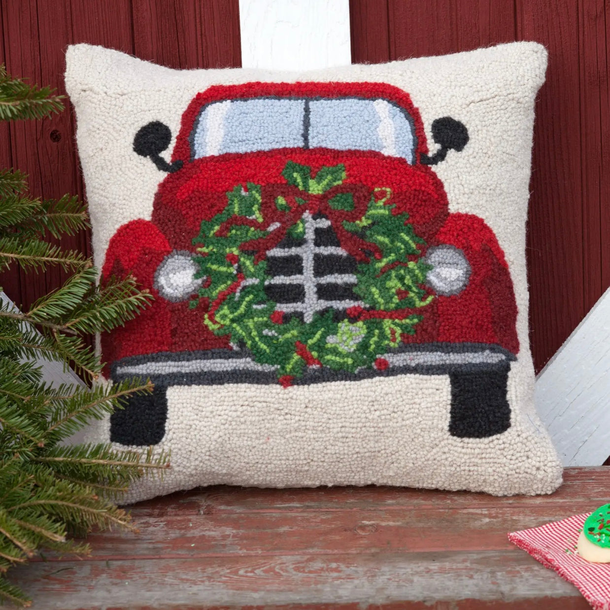 Christmas Car Pillow