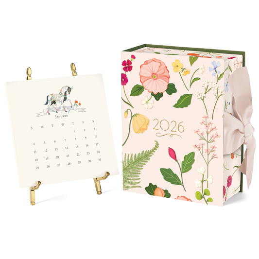 2026 Karen Adams 12-Month Desk Calendar