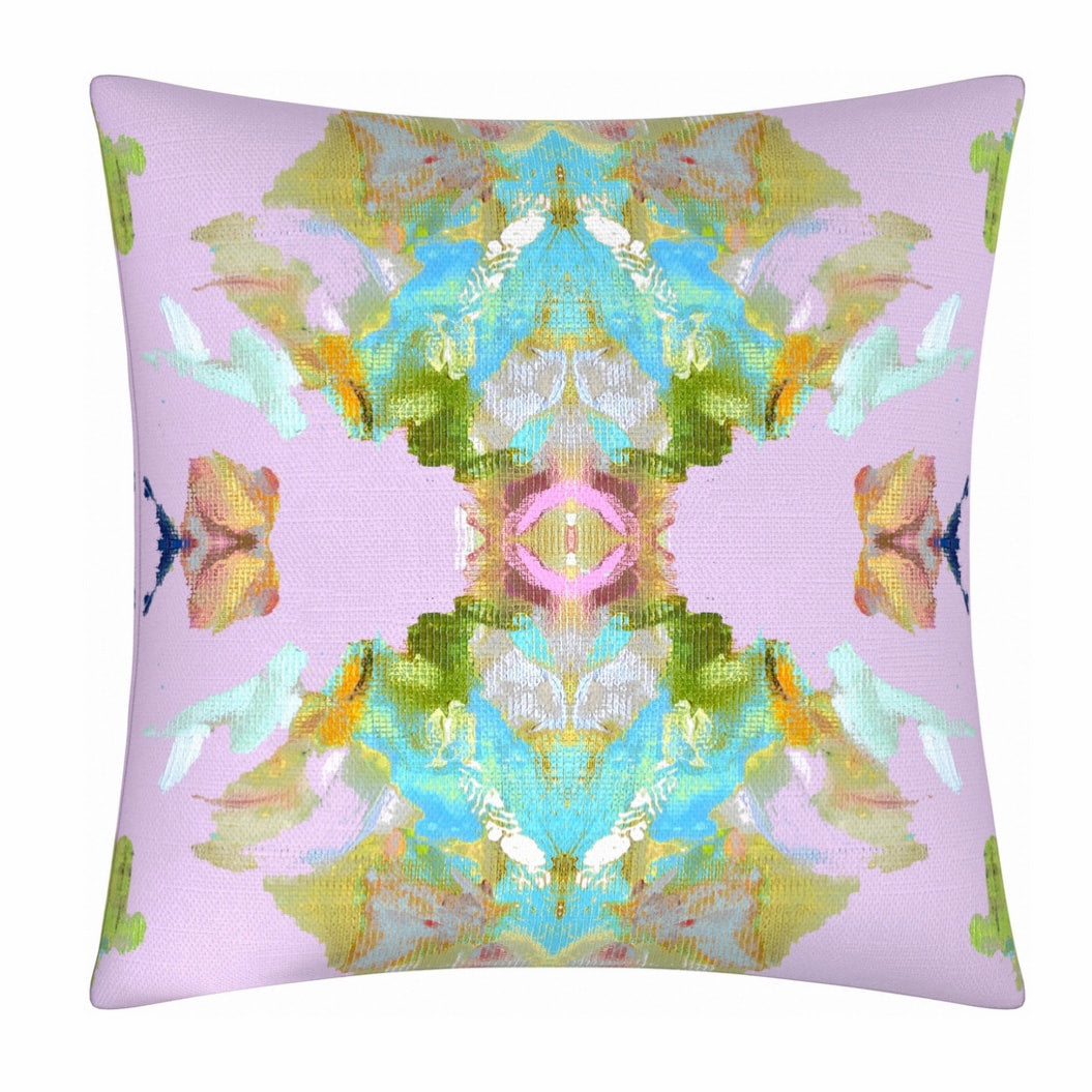 Stained Glass Lavendar Pillow