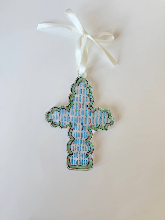 "Faithful Cross I" ornament