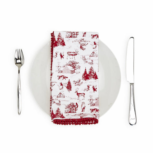 Winter Toile Napkins