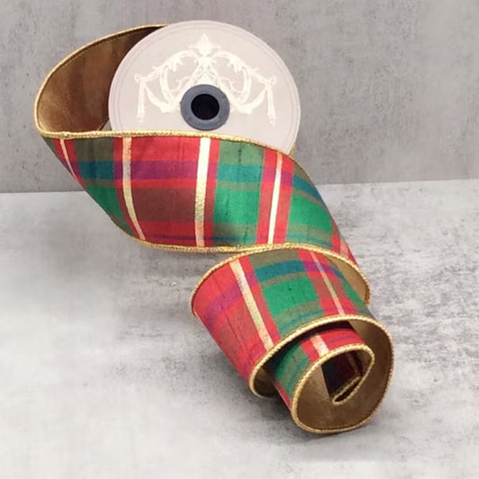 Dupion Aberdeen Plaid